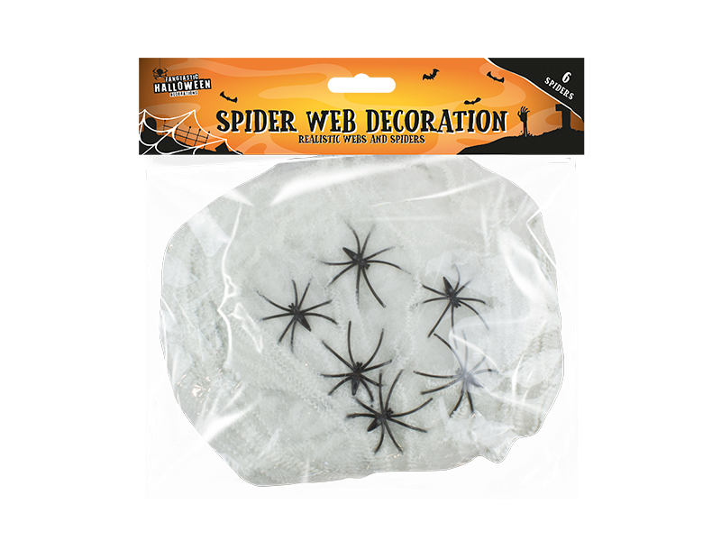 Halloween Spider Web Decoration