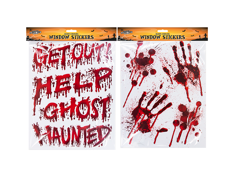Halloween Bloody Window Stickers