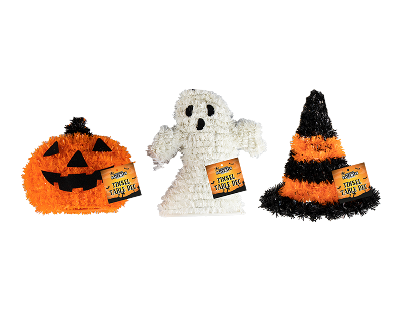Wholesale Halloween Tinsel Table Decorations