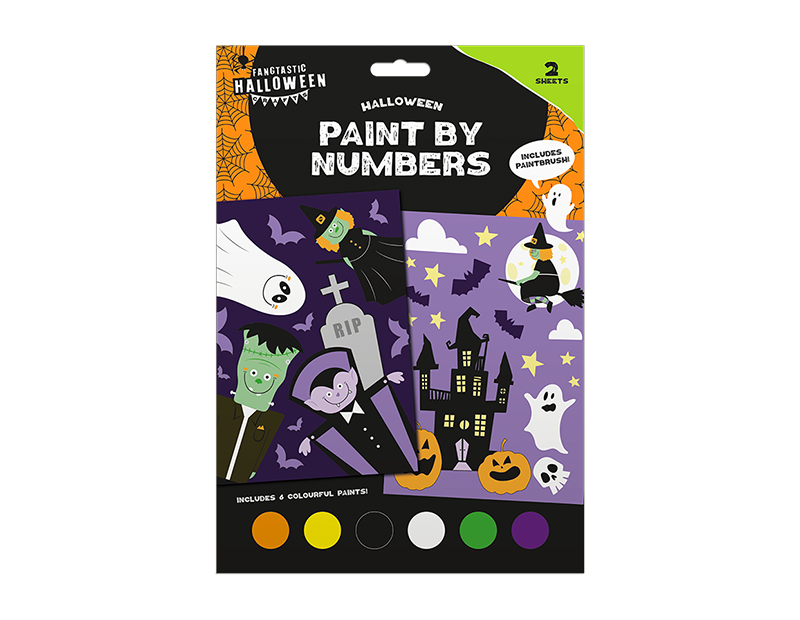 Wholesale Halloween Paint by numbers | Gem imports Ltd.