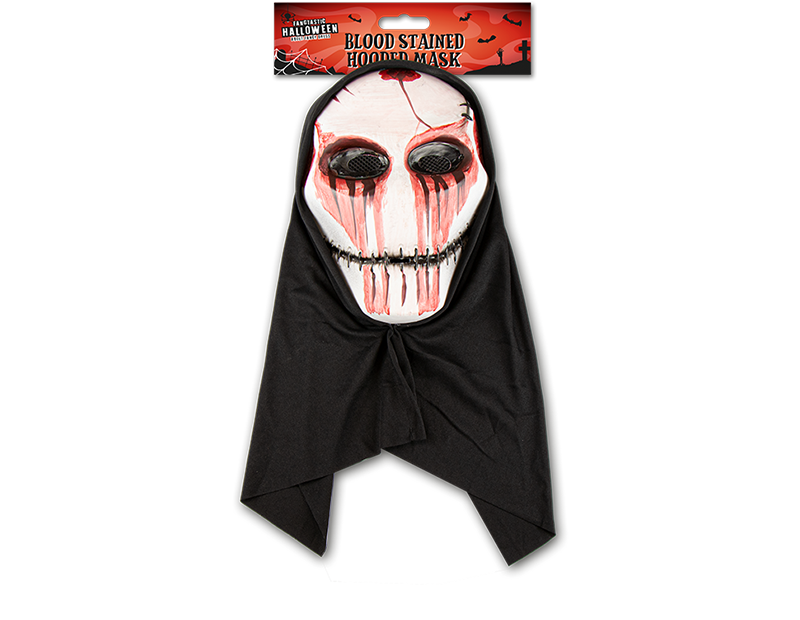 Halloween Blood Stained Hooded Mask