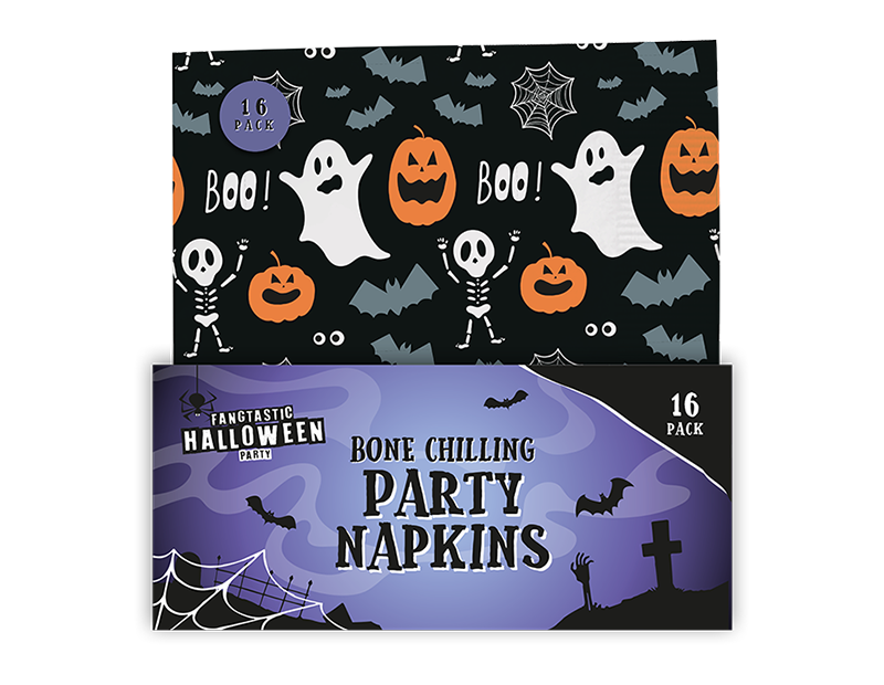 Wholesale Halloween Printed 2-Ply Napkins