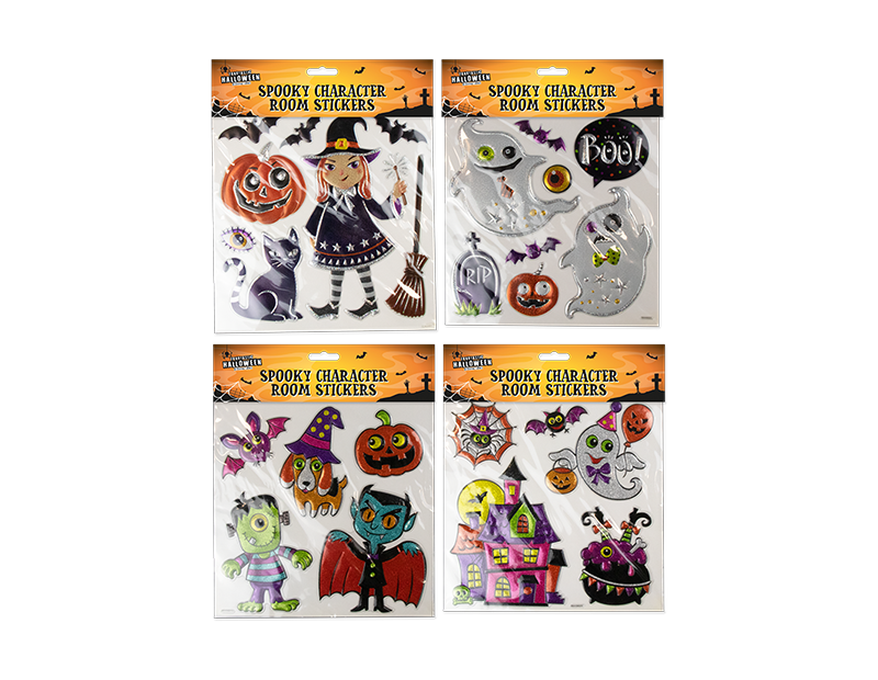 Halloween Character Room Stickers