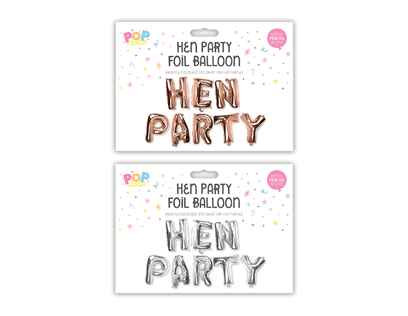 Wholesale Hen Party Foil Balloons | Gen Imports