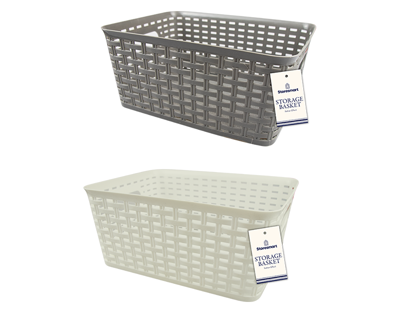 Wholesale Rattan Effect Storage Basket