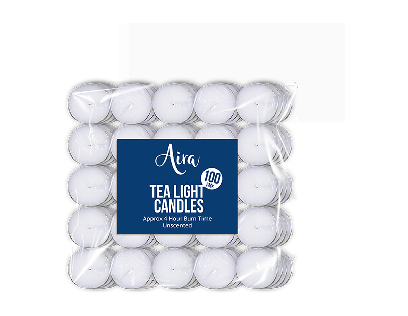 Wholesale Tea Light Candles 100 pack
