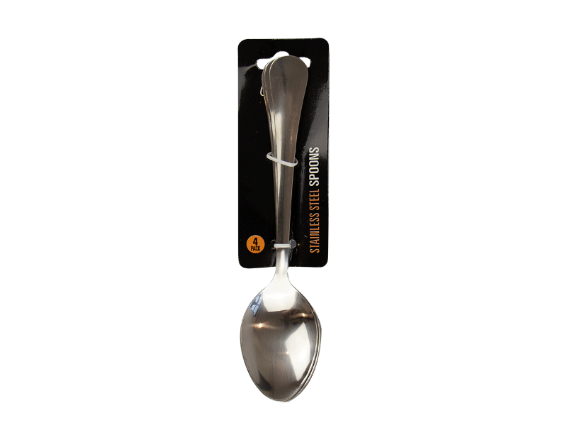 Stainless Steel Desert Spoons 4pk
