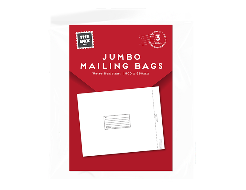 Wholesale Jumbo Mailing Bags 3 Pack