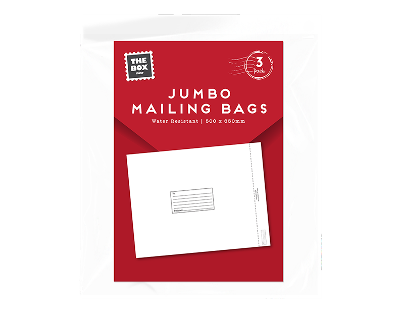 Jumbo Mailing Bags - 3 Pack