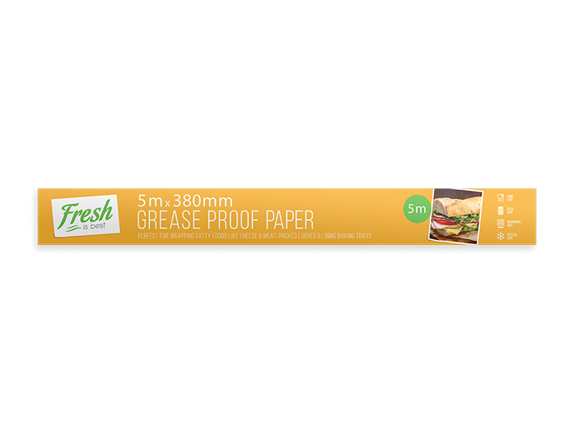 Grease Proof Paper 5m x 380mm