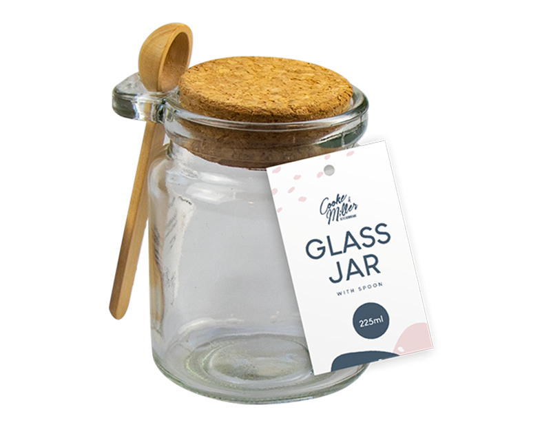 Storage Jar with Spoon 225ml