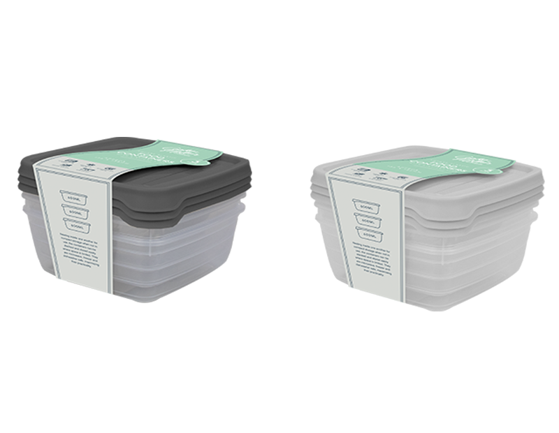 Wholesale Plastic Container 3pc Set