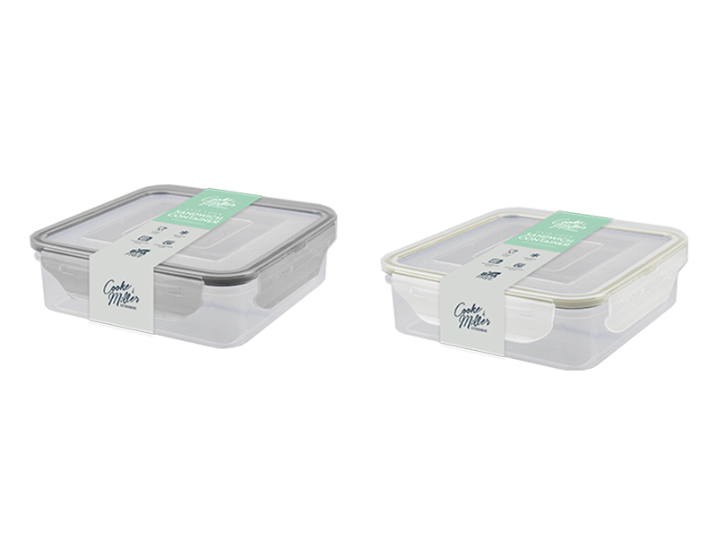 Wholesale Sandwich Clip Lock Container