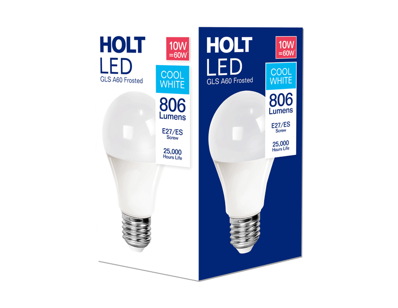 LED Classic Bulb 10W GLS A60 E27/ES Cool White
