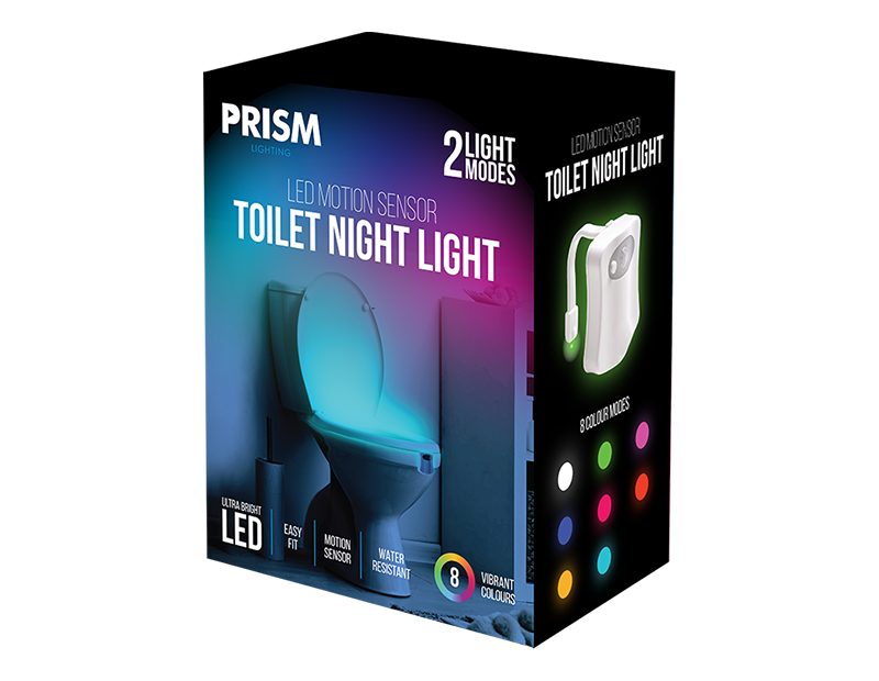 LED Motion Sensor Toilet Night Light