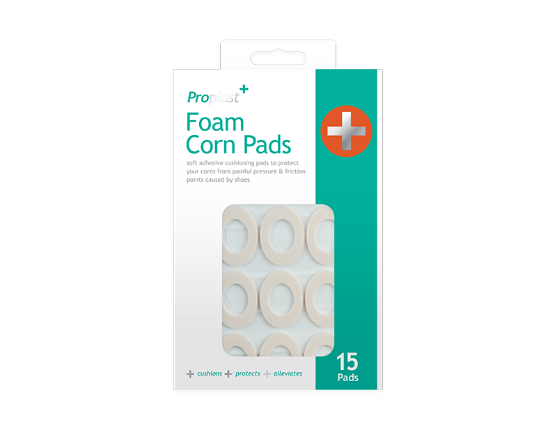 Foam Corn Relief Pads - 15 Pack