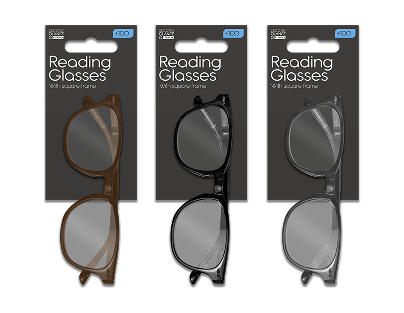 Wholesale Reading glasses - Square Frame