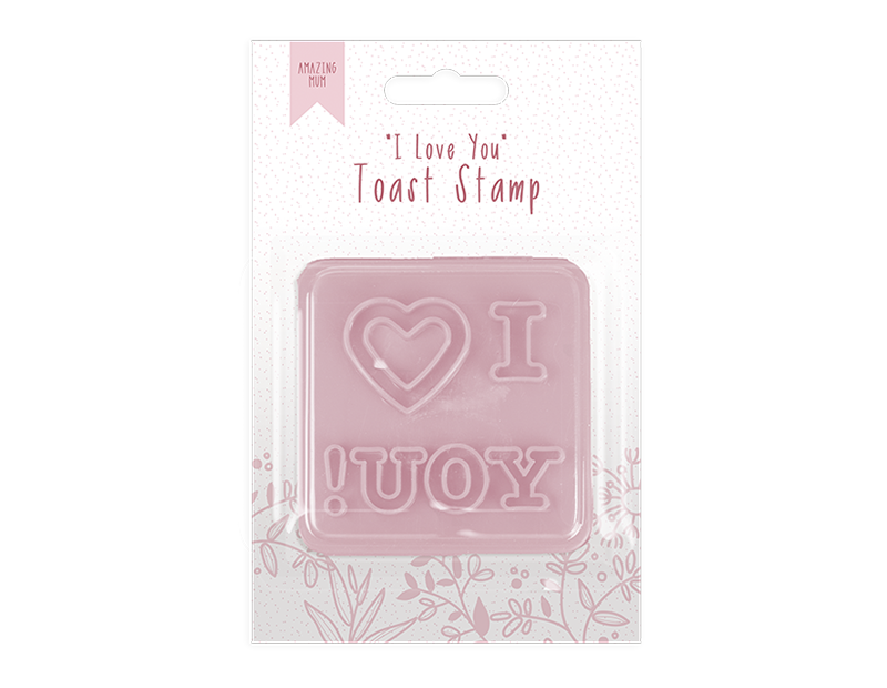 Mother's Day I Love You Toast Stamp