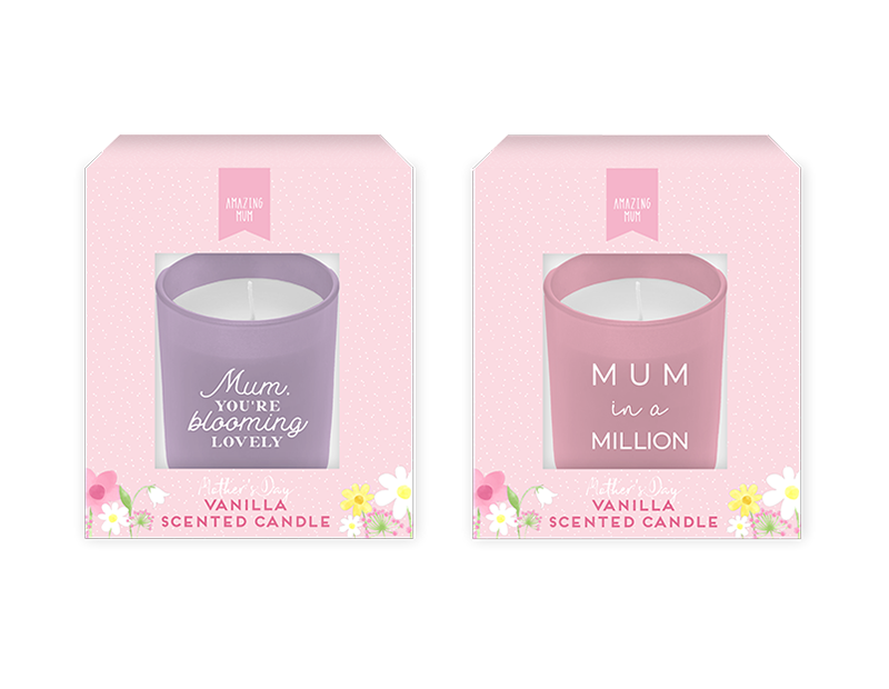 Wholesale Mother's Day Vanilla Scented Candle
