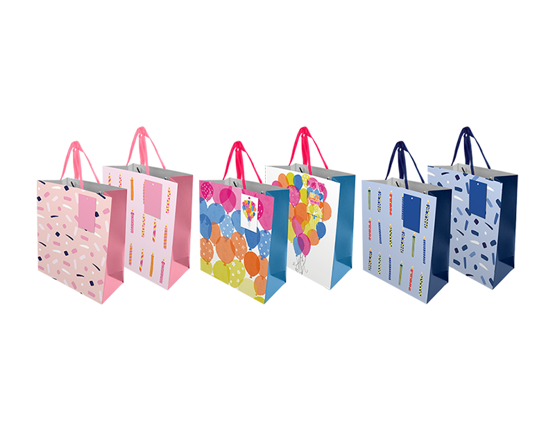Wholesale Printed Gift bags | Gem imports Ltd.