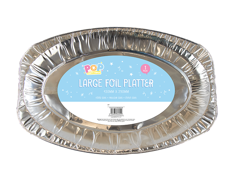 Large Foil Platters 1pk