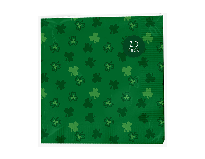 St. Patrick's Day Paper Napkins 20pk