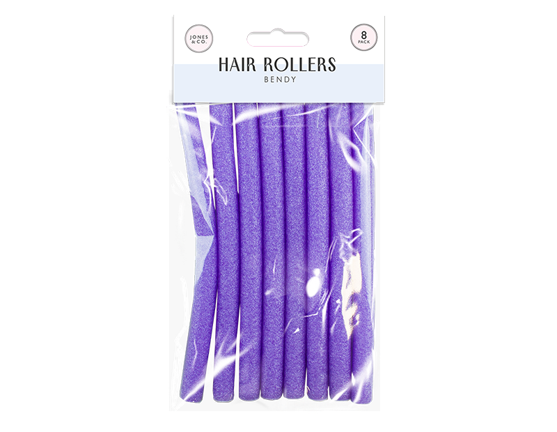 Bendy Hair Rollers - 8 Pack