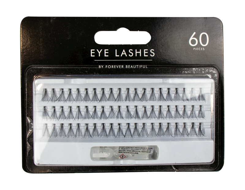 Individual Eyelashes - 60 Pack
