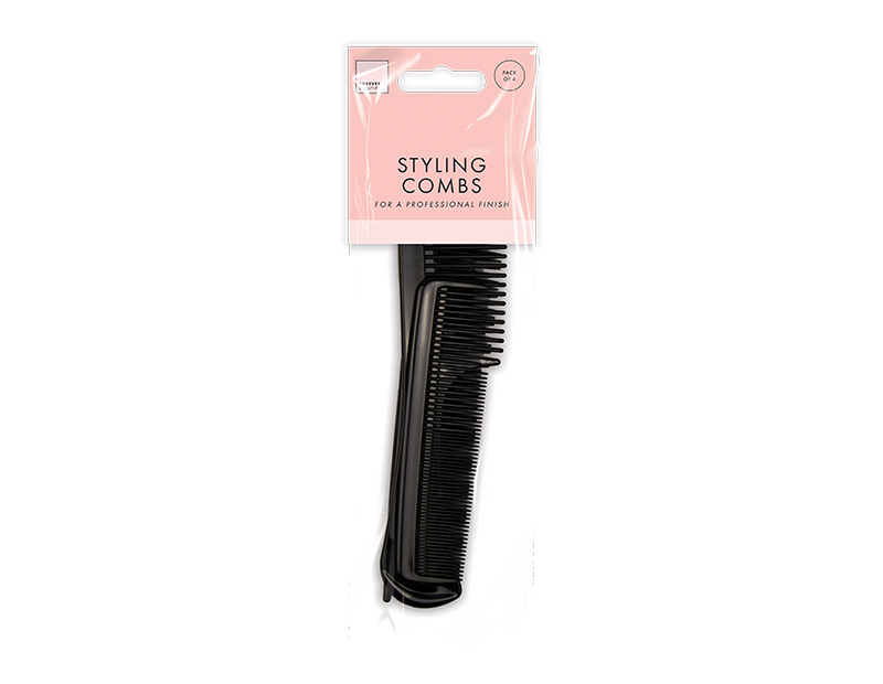 Wholesale Styling Combs 4pk