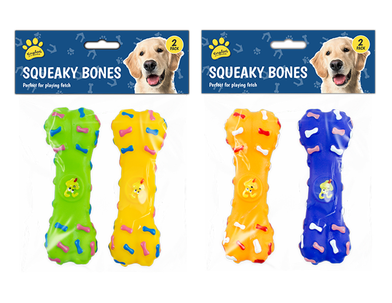 Squeaky bone 2 pack