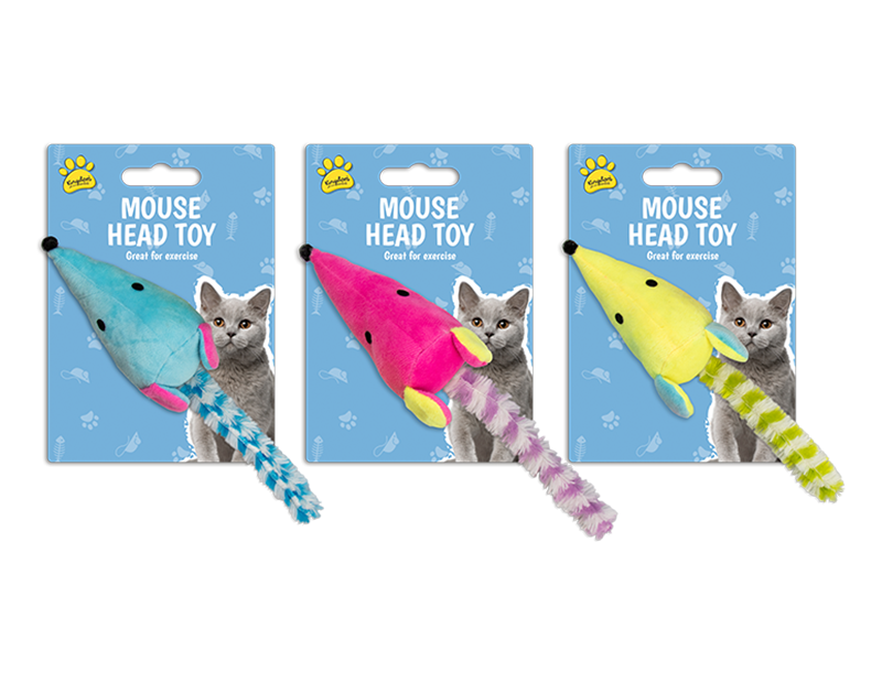 Wholesale Mouse Head Cat Toy