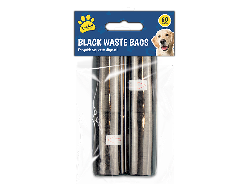 Black Dog Poo Bags 60pk