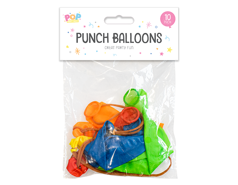Wholesale Punch Balloons 10pk