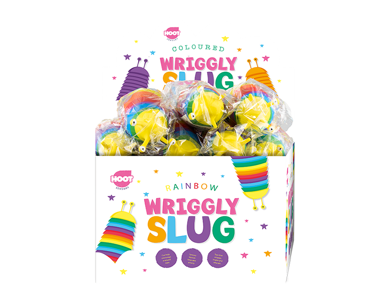 Wholesale Rainbow wriggly slug