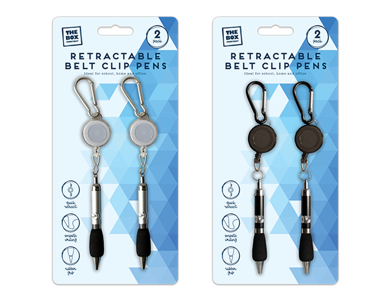 Wholesale Retractable Belt Clip Pens