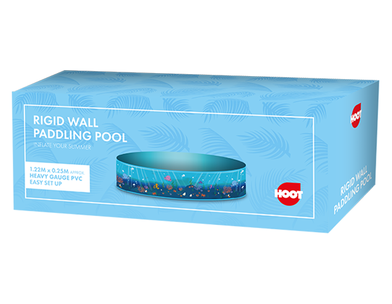 Rigid Wall Paddling Pool 1.22m x 0.25m
