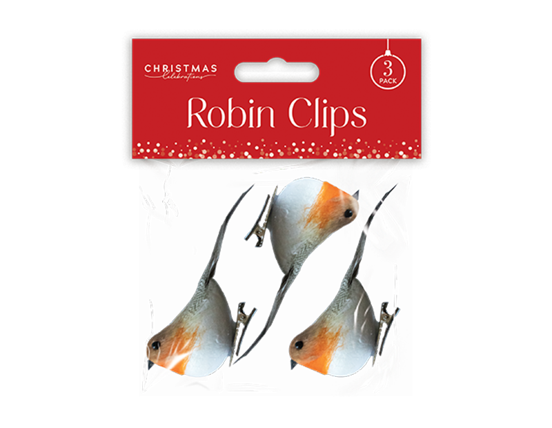 Robin Clips 3pk