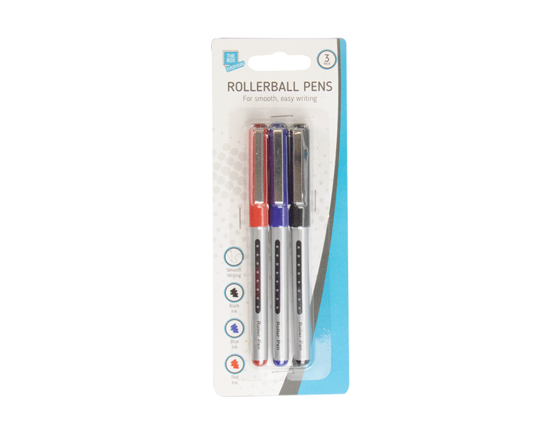 Rollerball Pens - 3 Pack