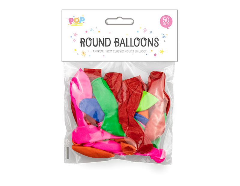 Round Balloons - 20 Pack