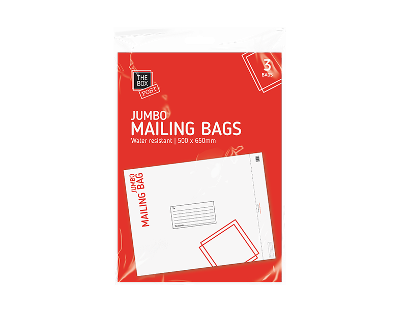 Jumbo Mailing Bags - 3 Pack