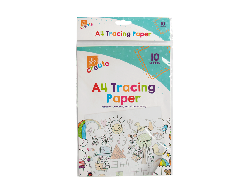 A4 Tracing Paper - 10 Pack