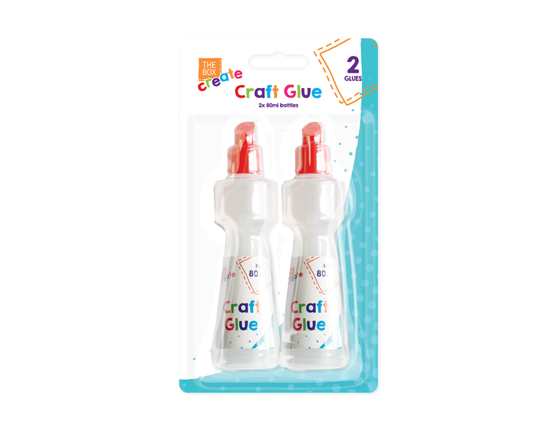 Craft Glue 80ml - 2 Pack