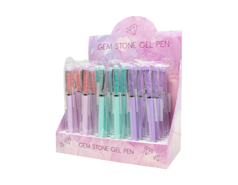 Wholesale Gem Stone Gel Pens