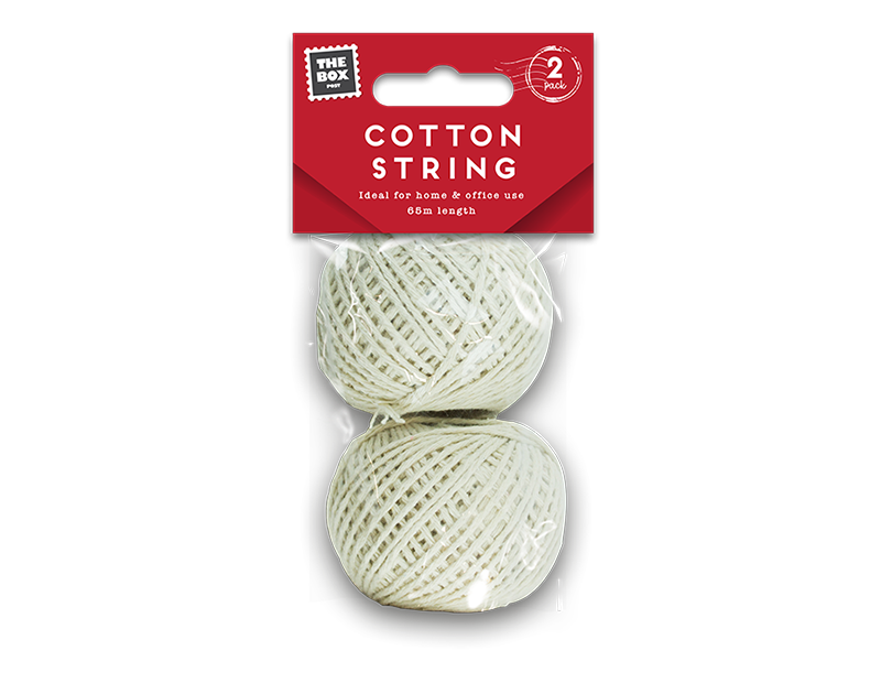 Cotton String Balls 2pk