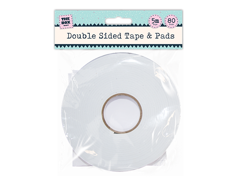 Double Sided Tape 5m & 80 Pads