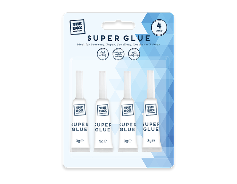 Super Glue 4pk
