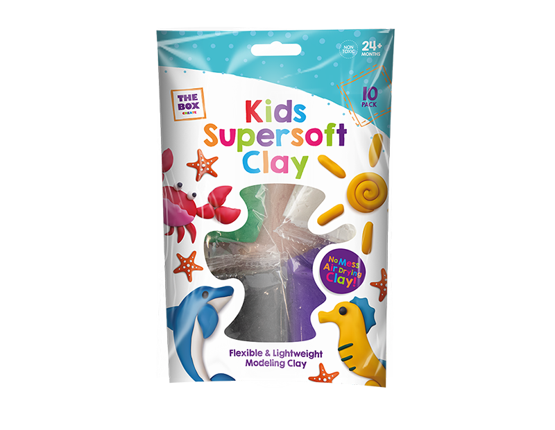 Kids Supersoft Clay 10pk