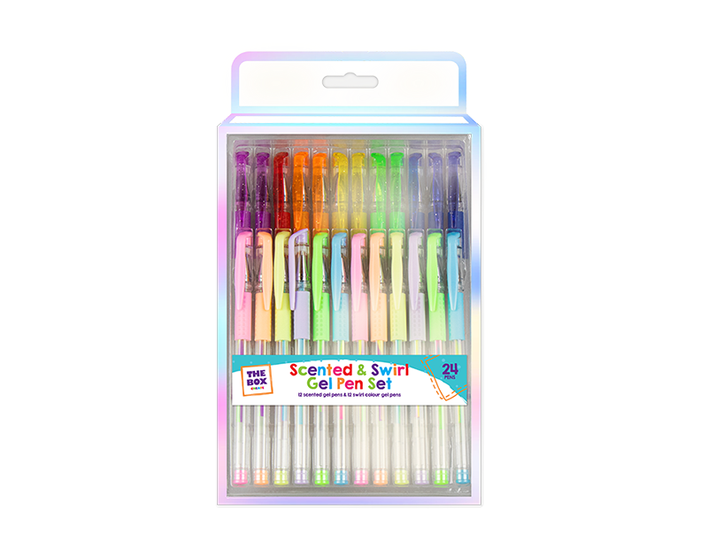 Box of discount gel pens