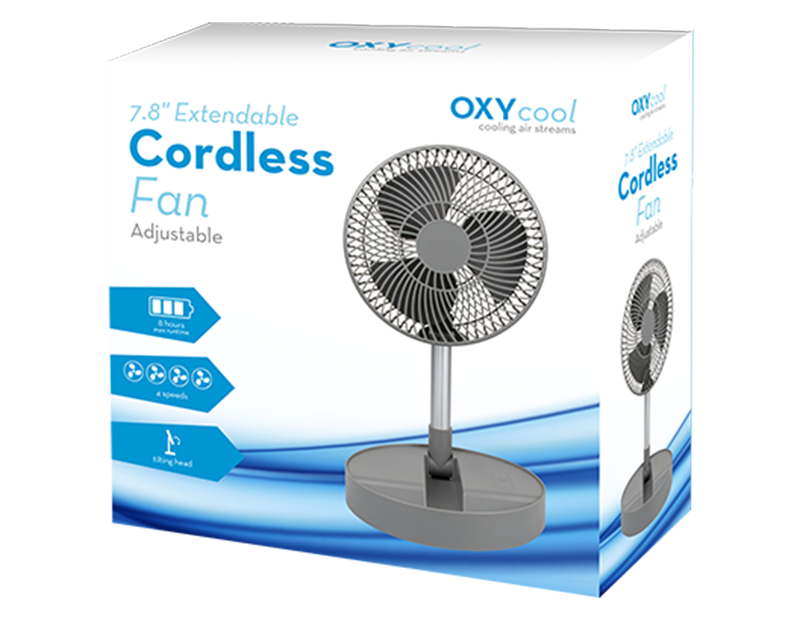 Wholesale 7.8" Cordless Desk Fan
