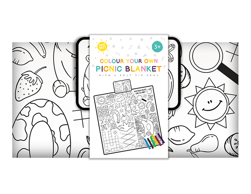 Wholesale Colour Your Own Picnic Blanket